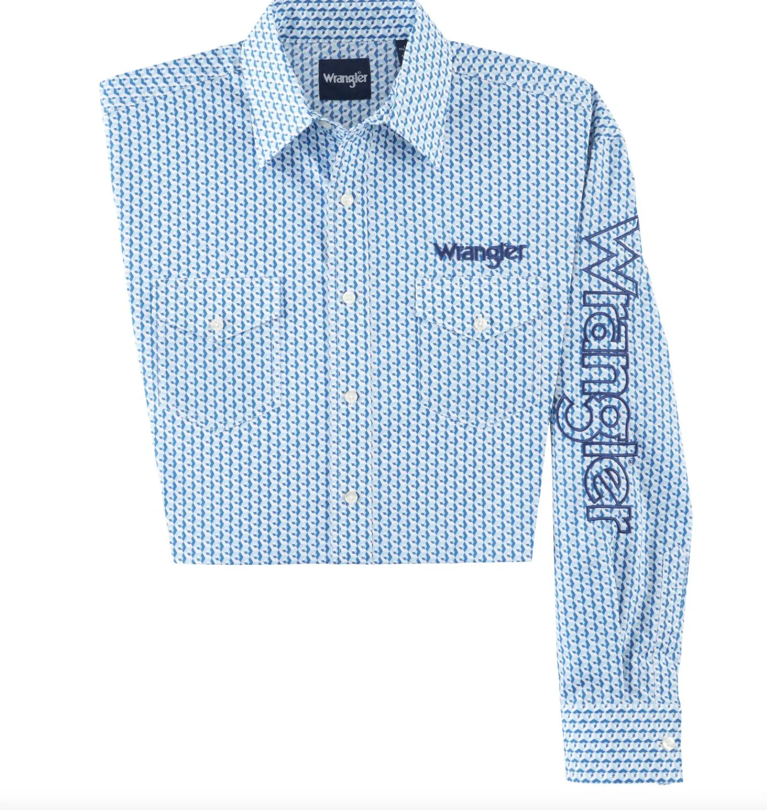 11234842 - Wrangler Men's Classic Button-Up Shirt