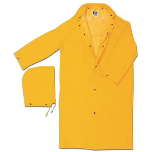 240CS MCR Classic Plus,.35mm,PVC,POLY,Coat,Cor Collar,Yellow