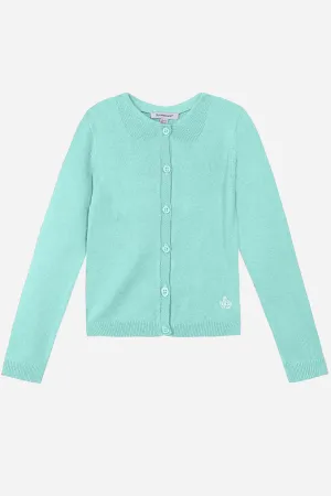 3pommes Seagreen Girls Cardigan (Size 2/3 left)