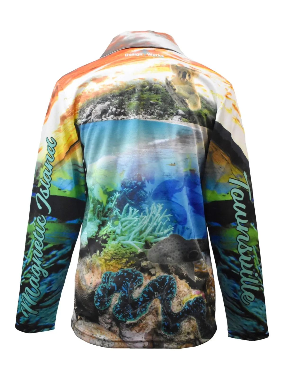 Adult Long Sleeve Fishing Shirts - Maggie Island