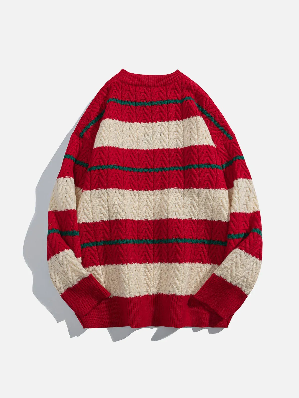 AlanBalen® - Colorblock Stripe Sweater