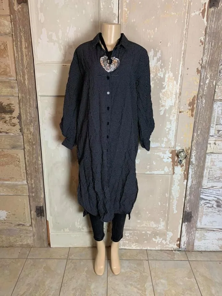 AMMA KA7015 Small Plaid Dress