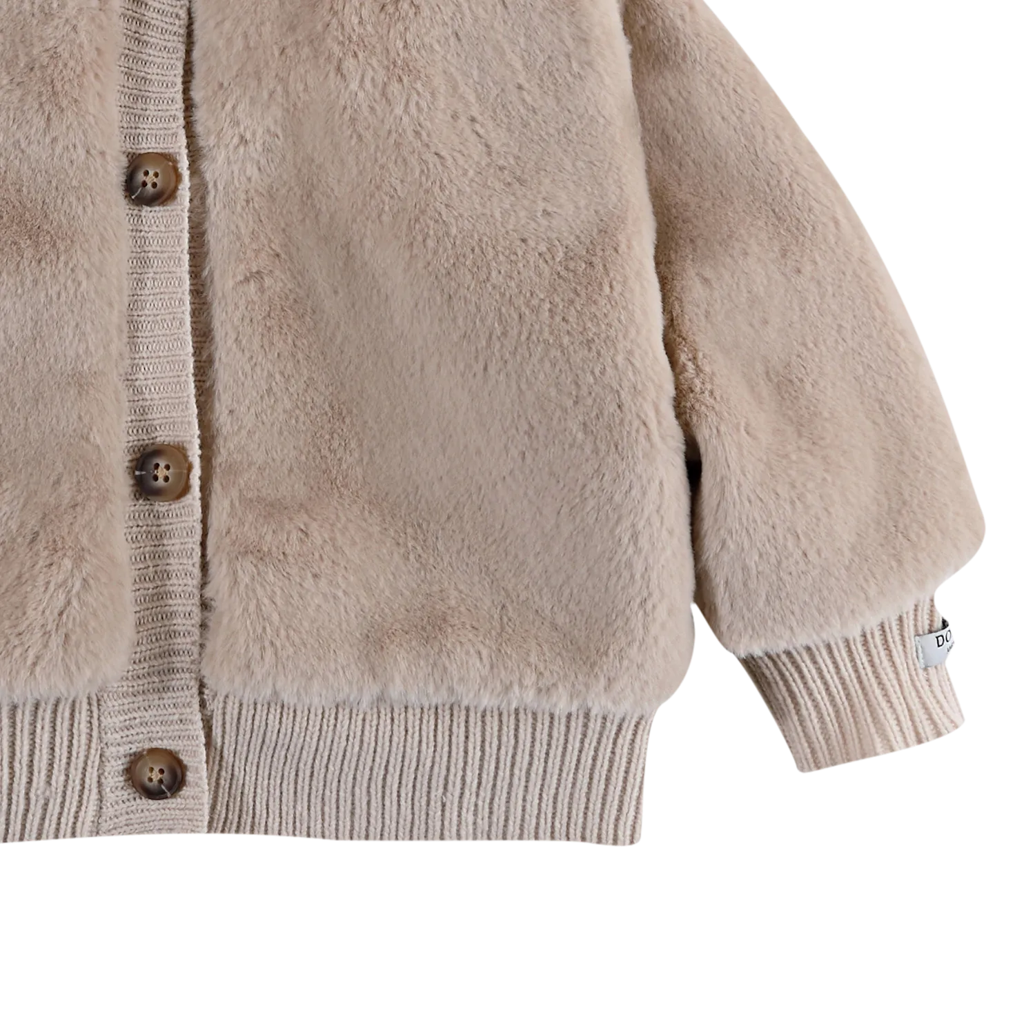 Birie Jacket | Soft Sand Teddy