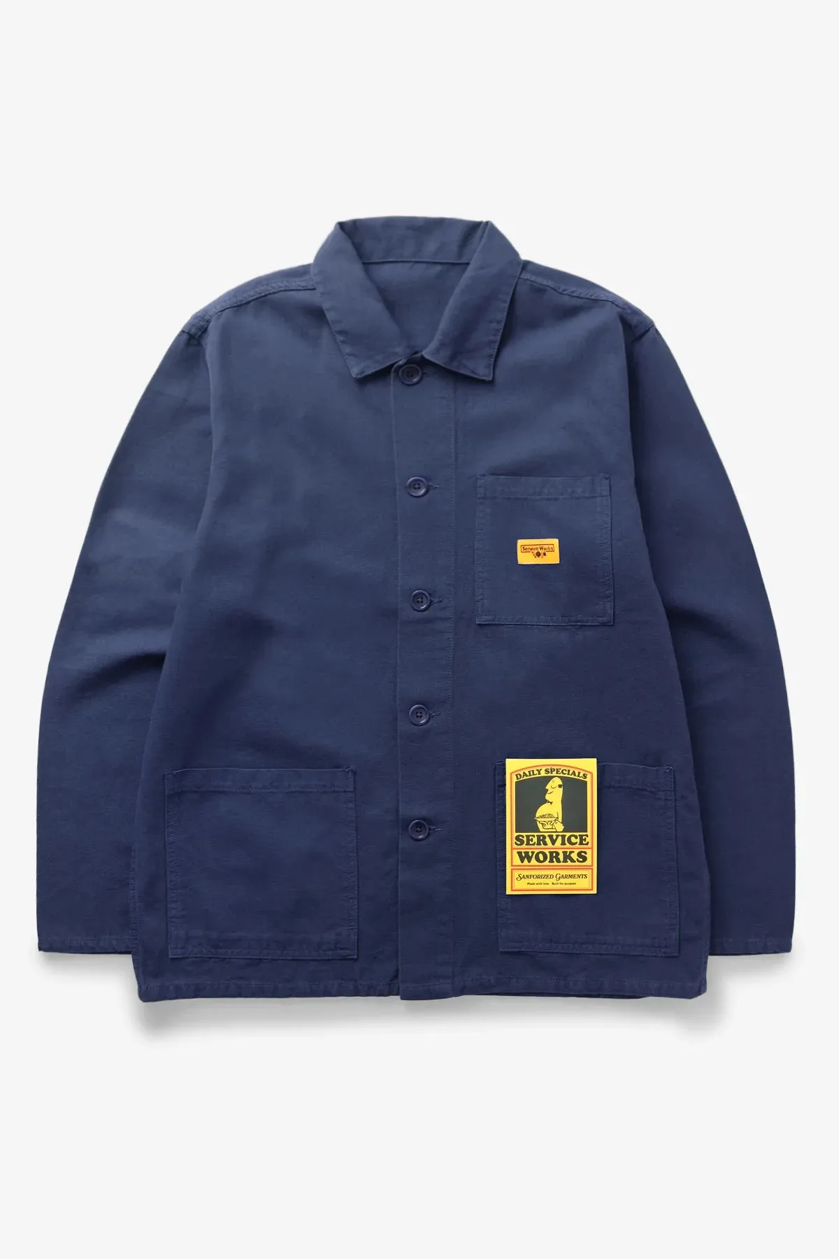 Classic Coverall Jacket in Navy