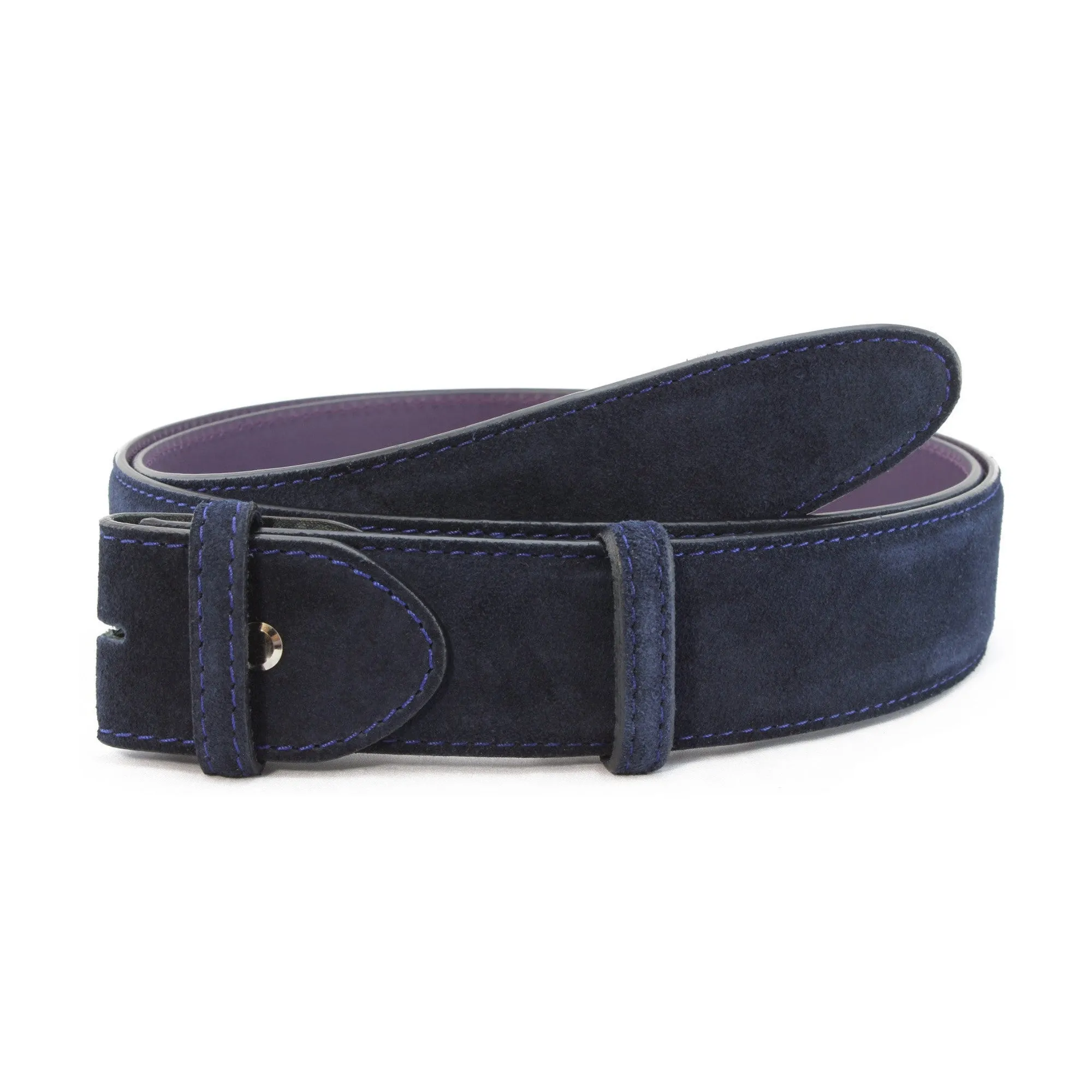 Classic English Suede Belt Strap