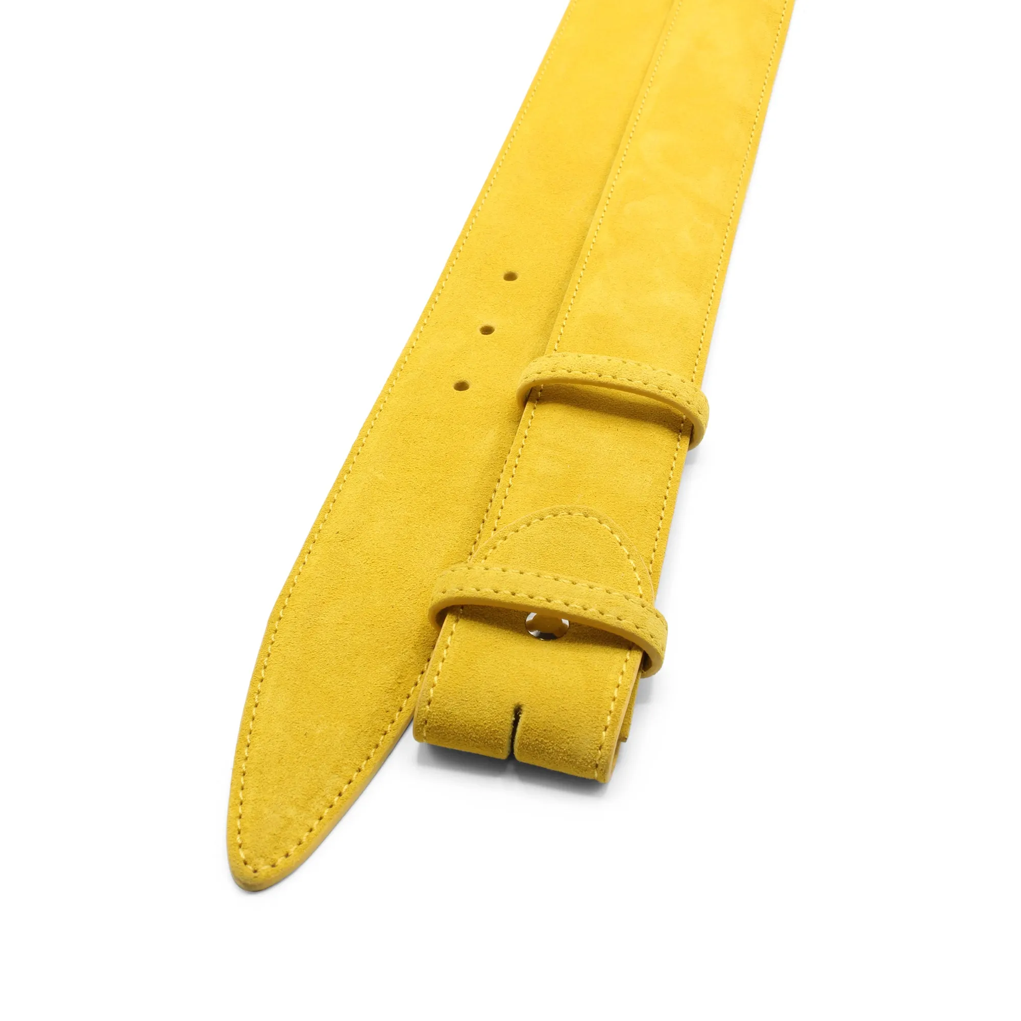 Classic English Suede Belt Strap