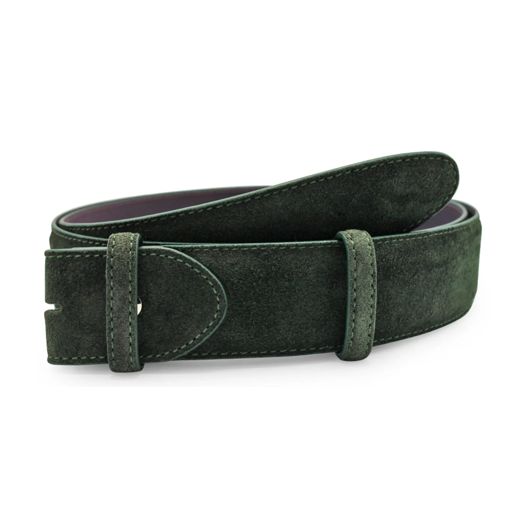 Classic English Suede Belt Strap