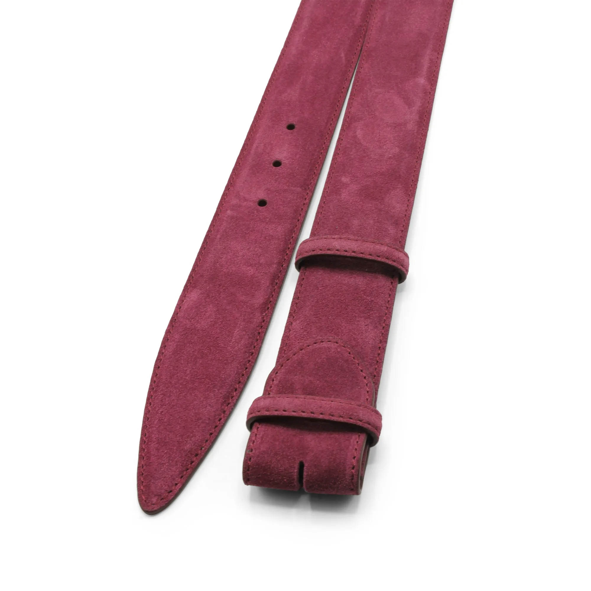 Classic English Suede Belt Strap