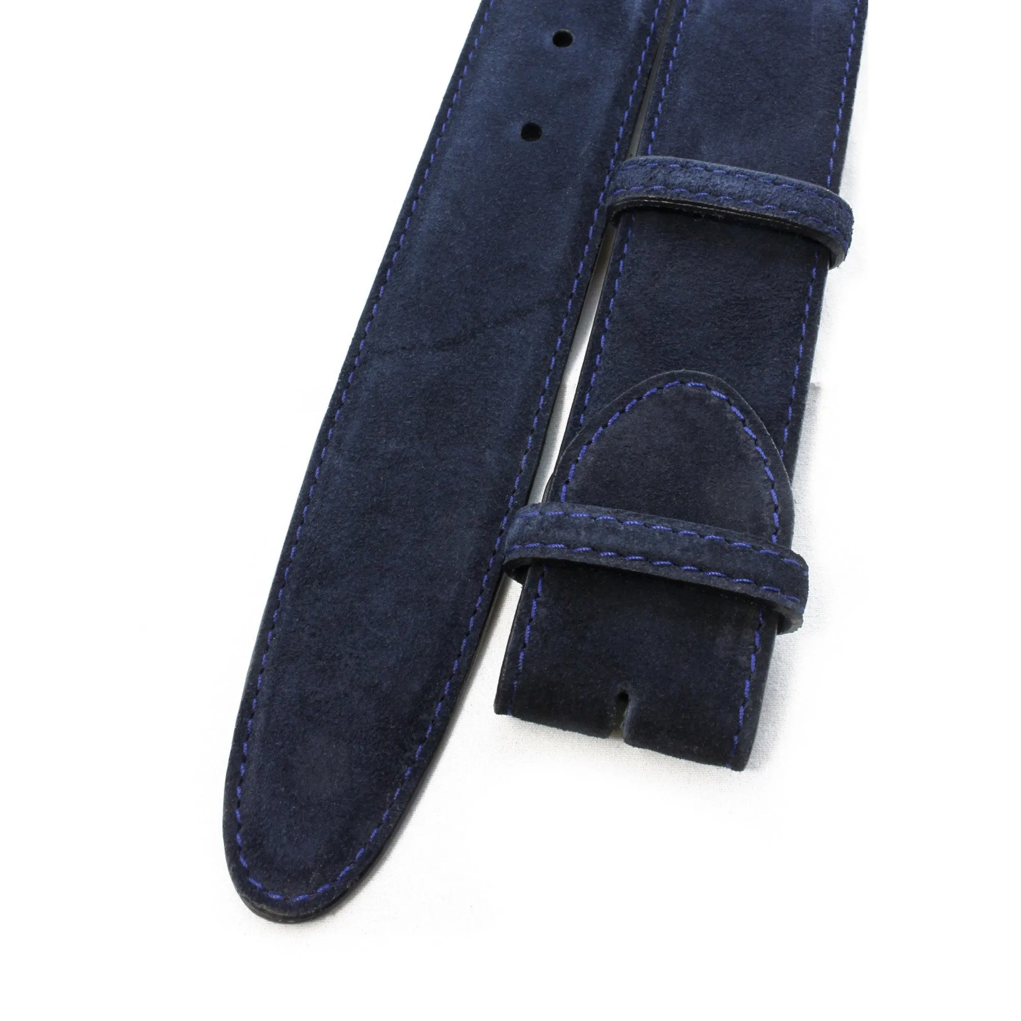 Classic English Suede Belt Strap