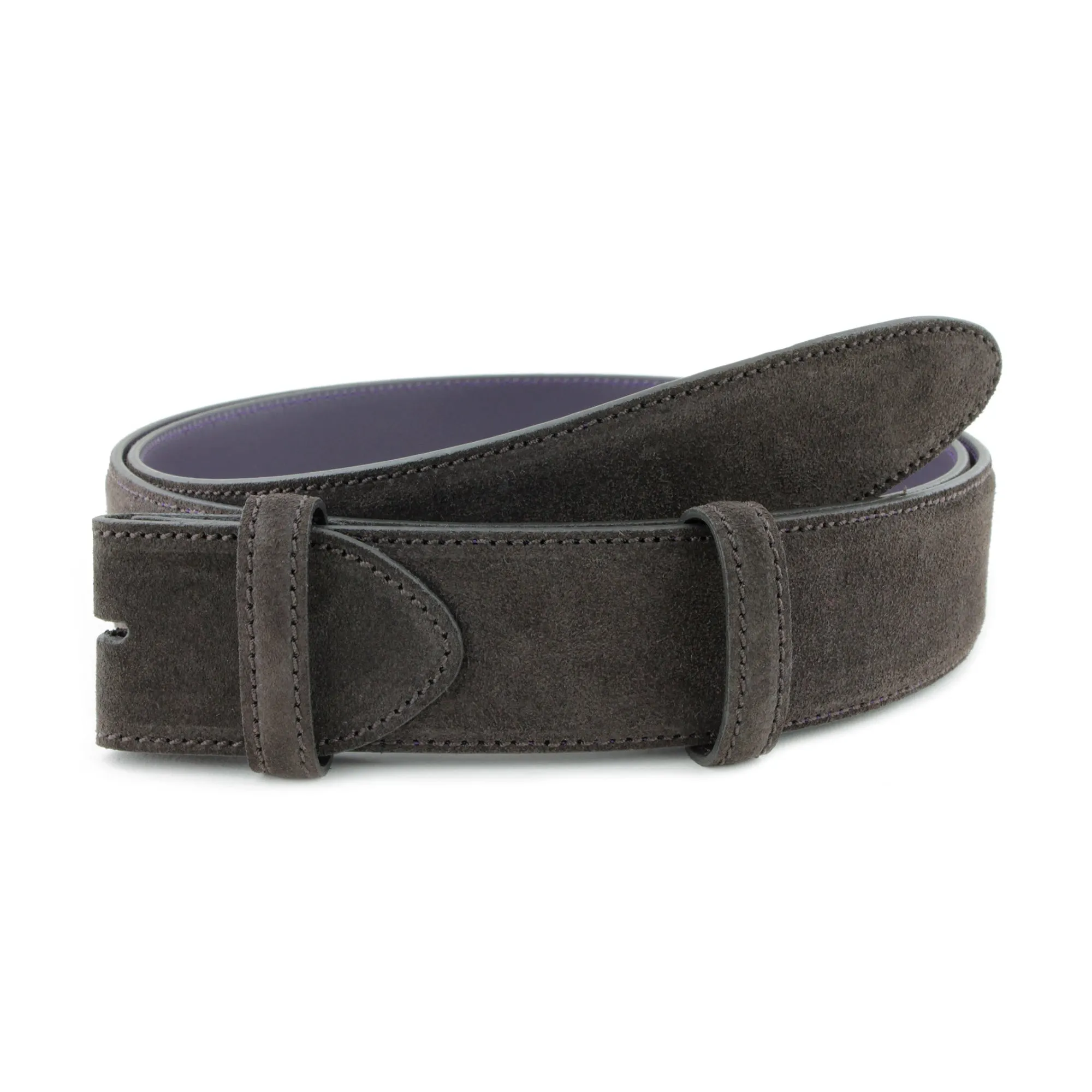 Classic English Suede Belt Strap