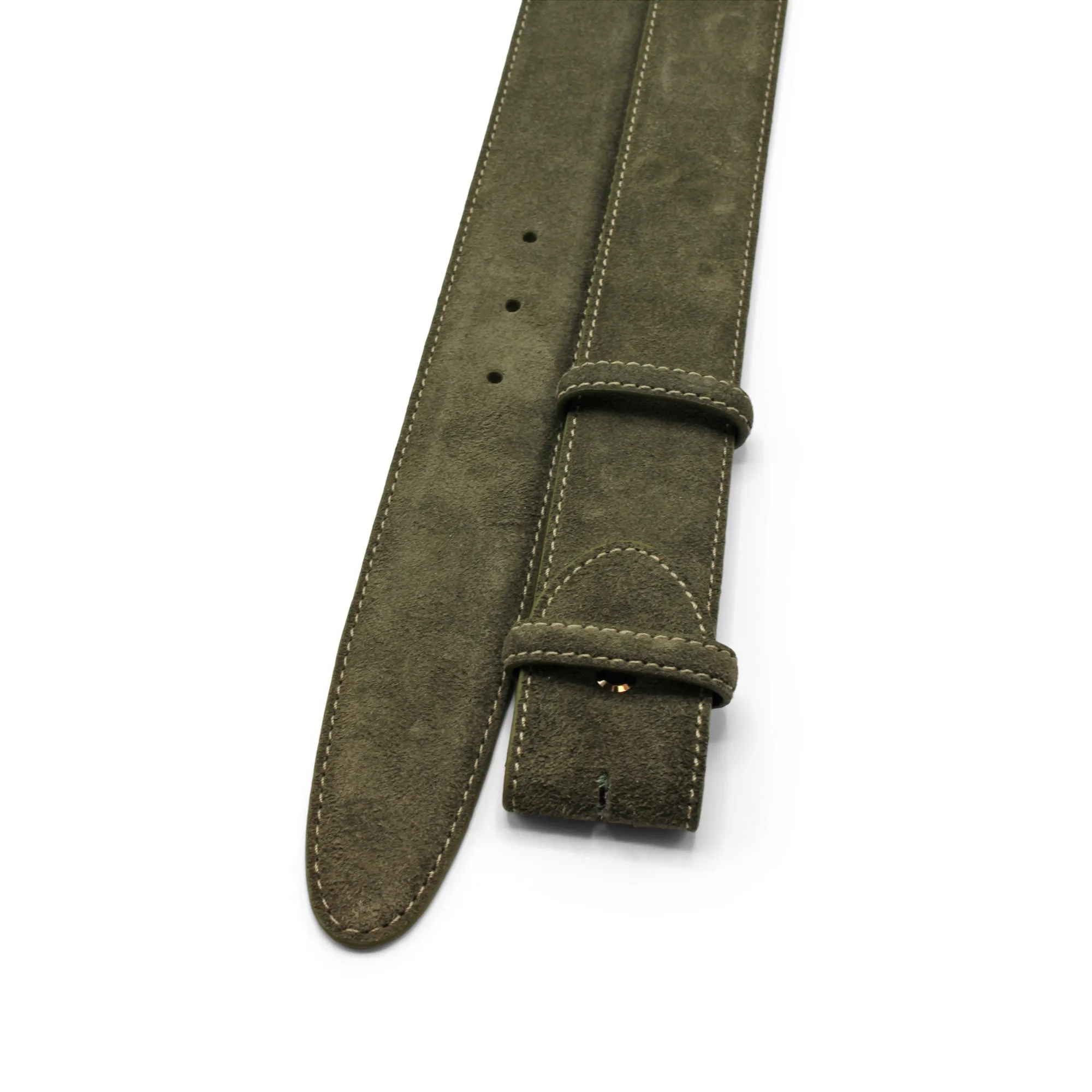 Classic English Suede Belt Strap