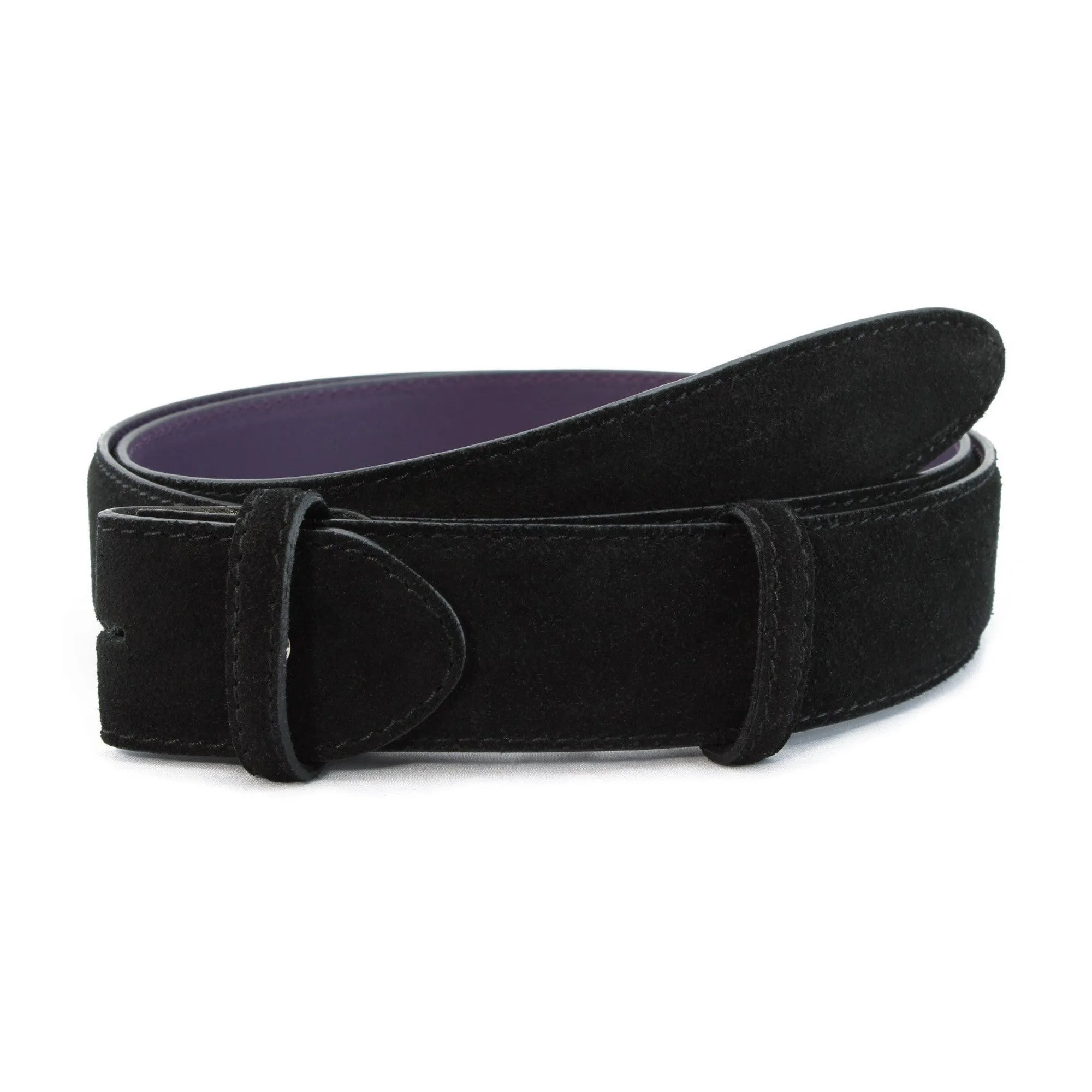 Classic English Suede Belt Strap