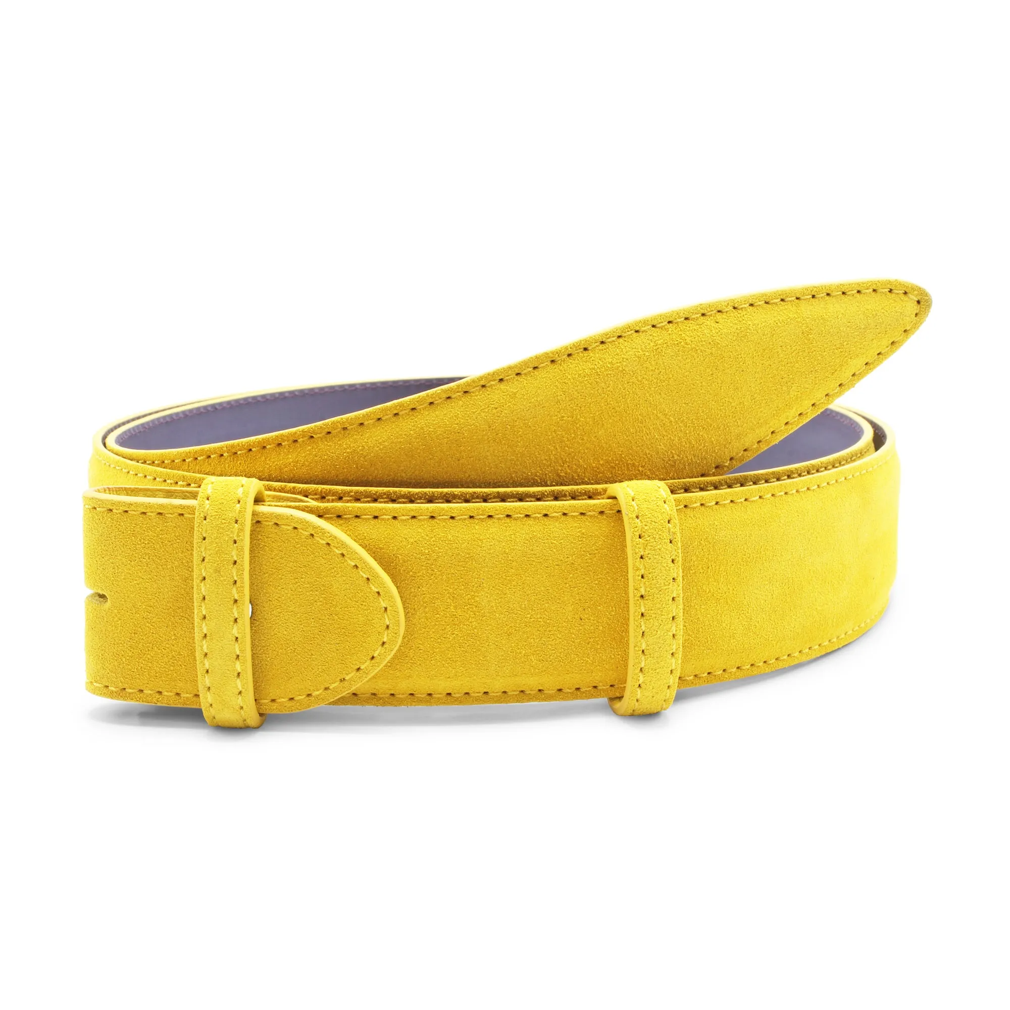 Classic English Suede Belt Strap