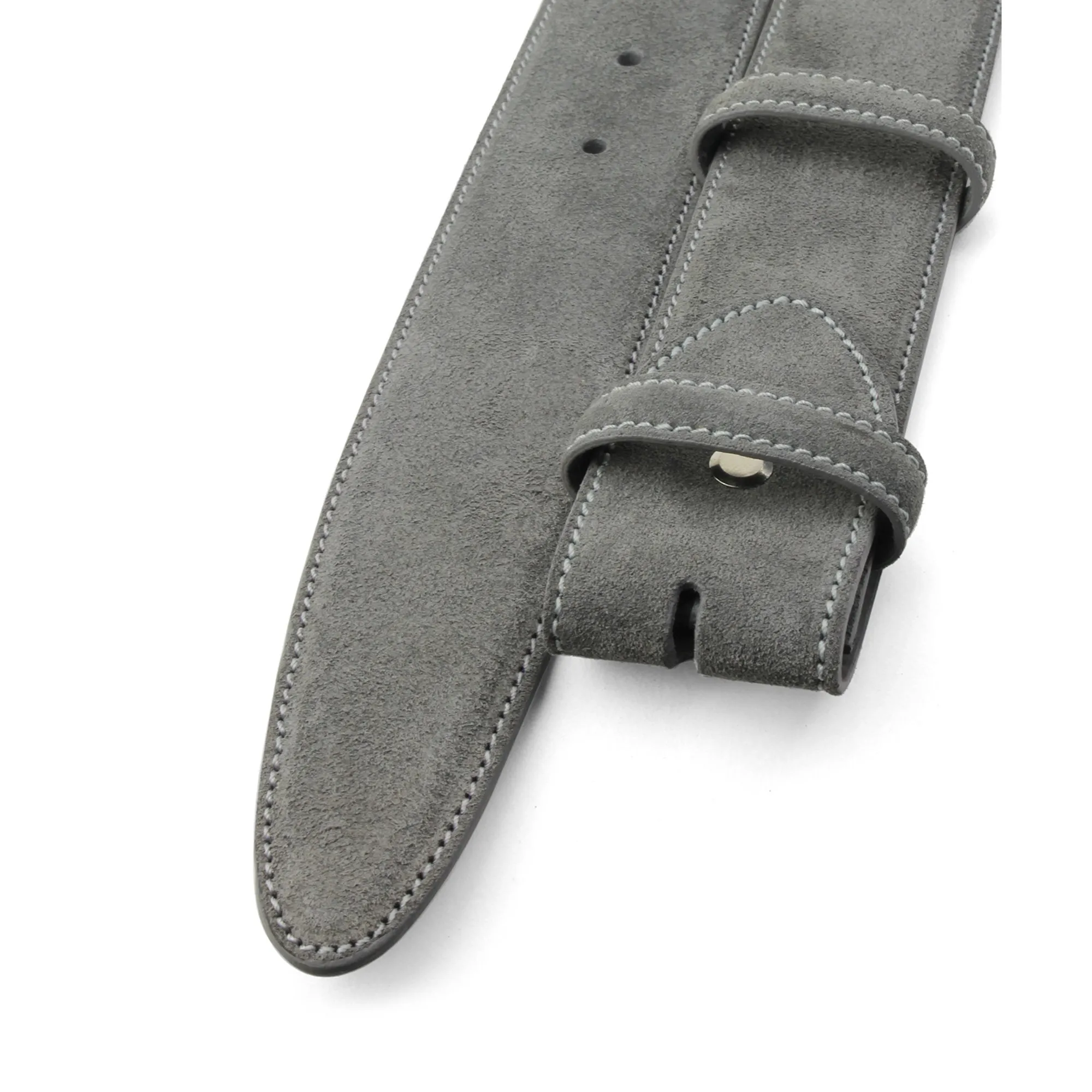 Classic English Suede Belt Strap