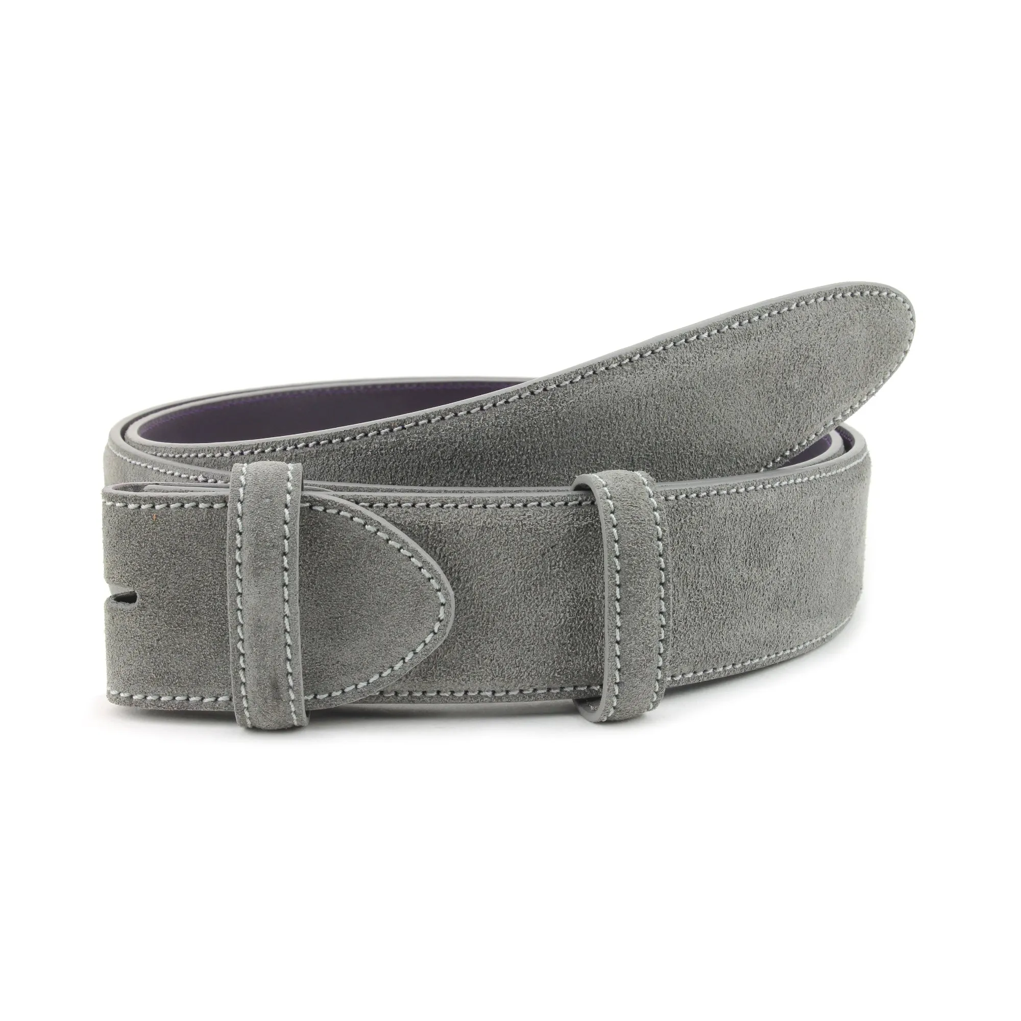 Classic English Suede Belt Strap