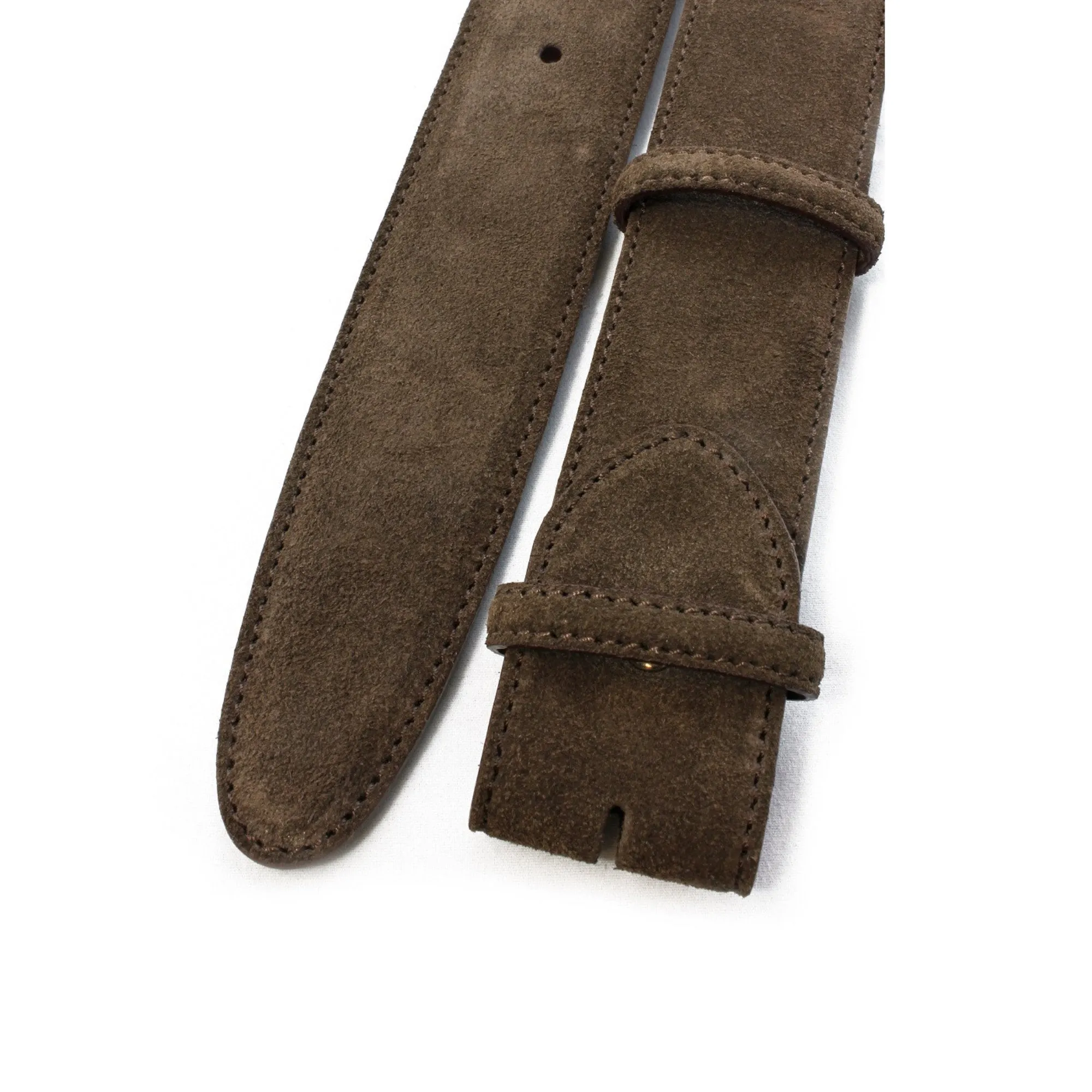 Classic English Suede Belt Strap