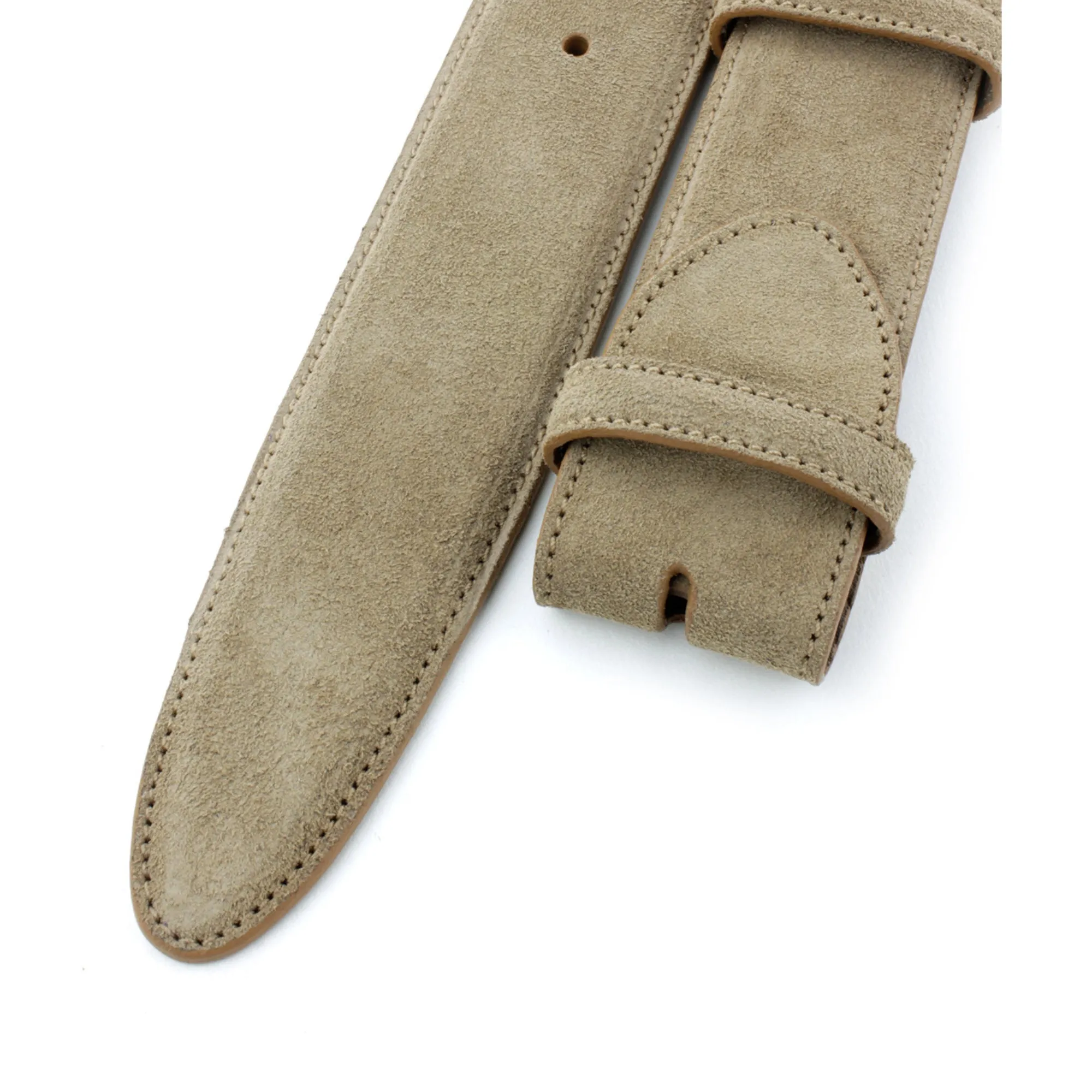 Classic English Suede Belt Strap