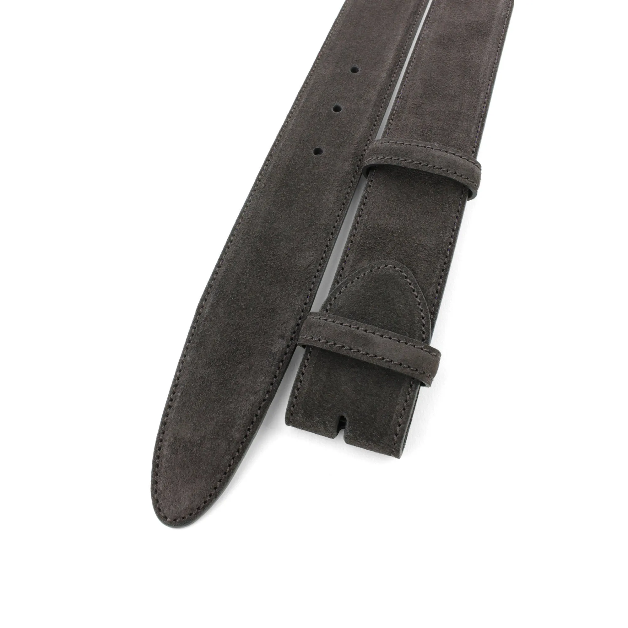 Classic English Suede Belt Strap