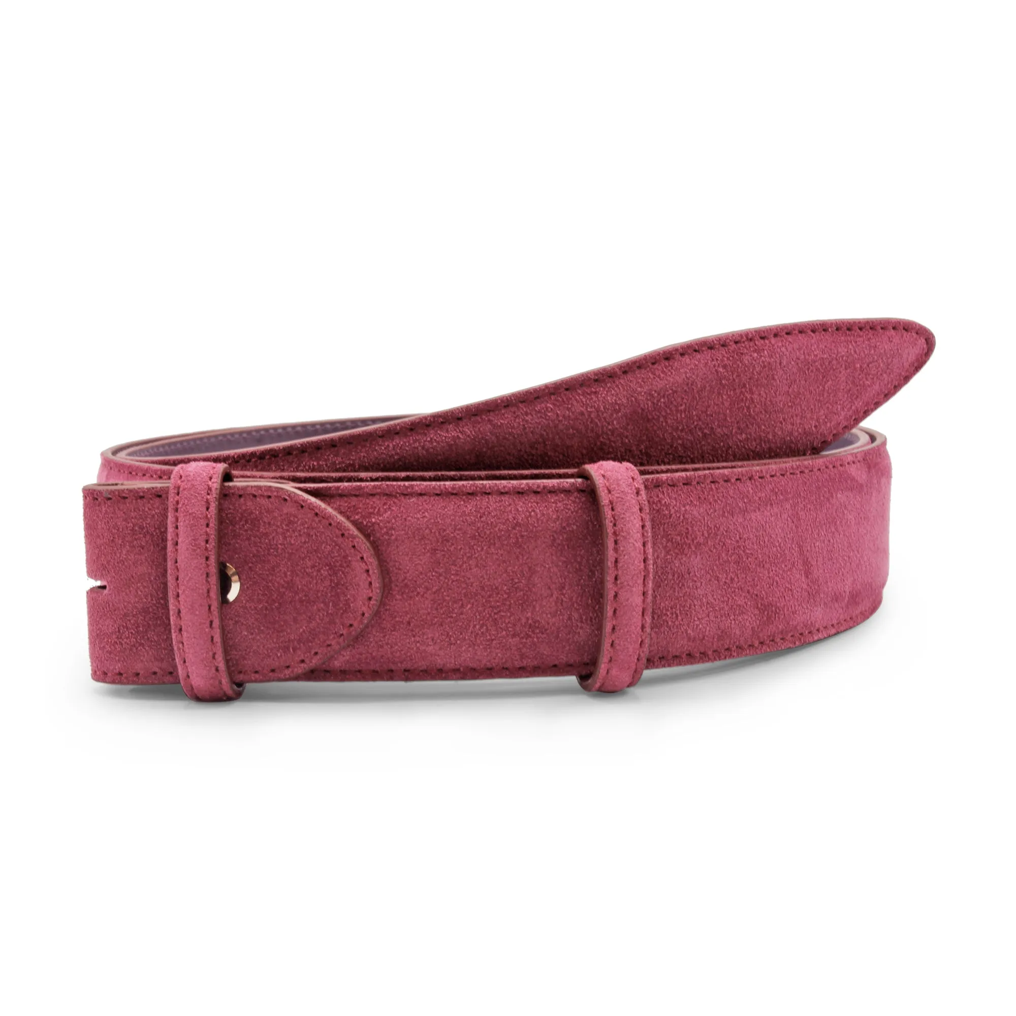 Classic English Suede Belt Strap