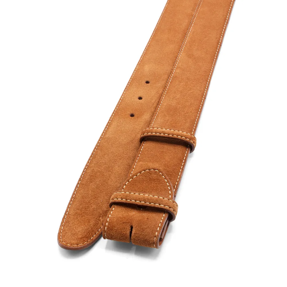 Classic English Suede Belt Strap