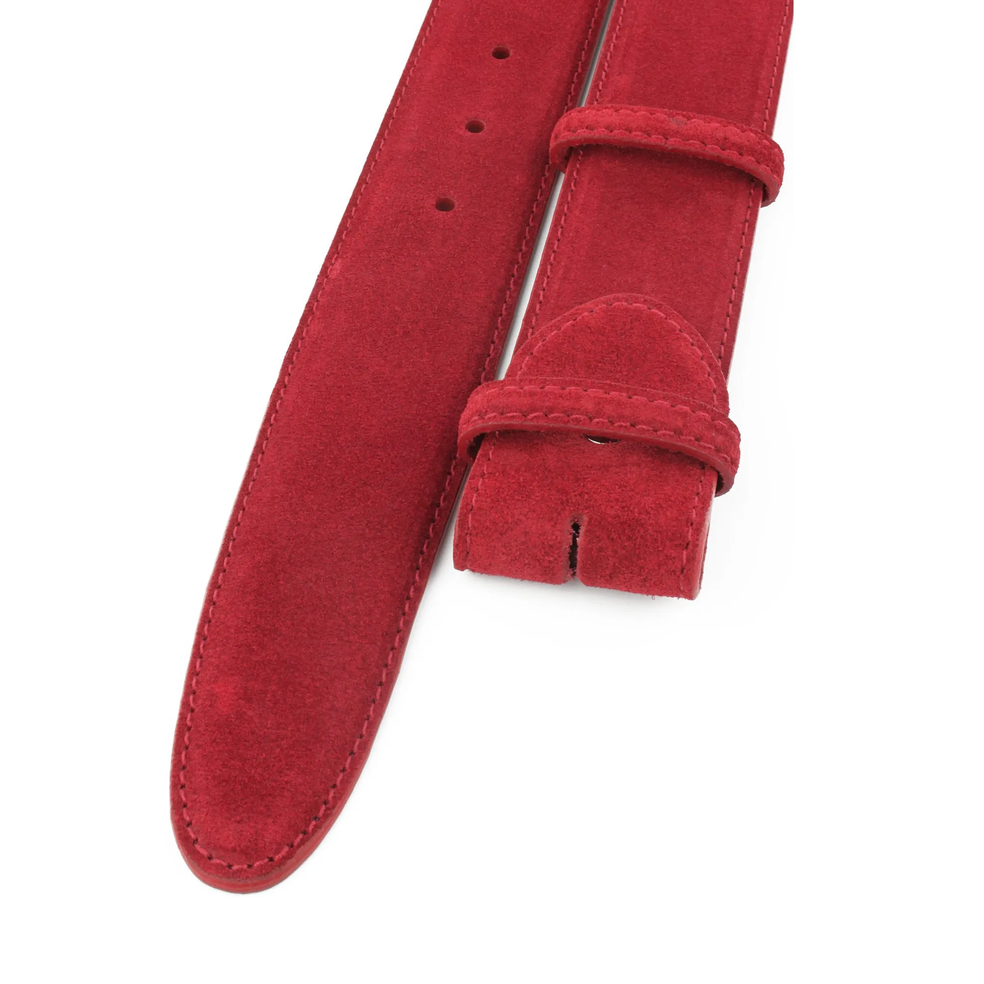 Classic English Suede Belt Strap