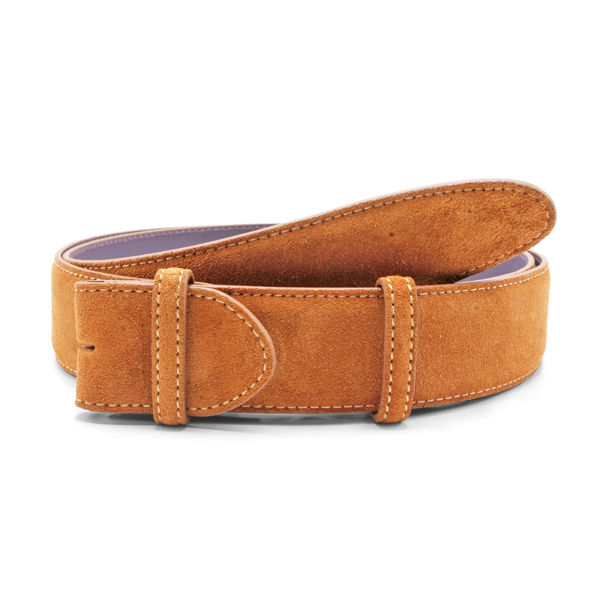 Classic English Suede Belt Strap