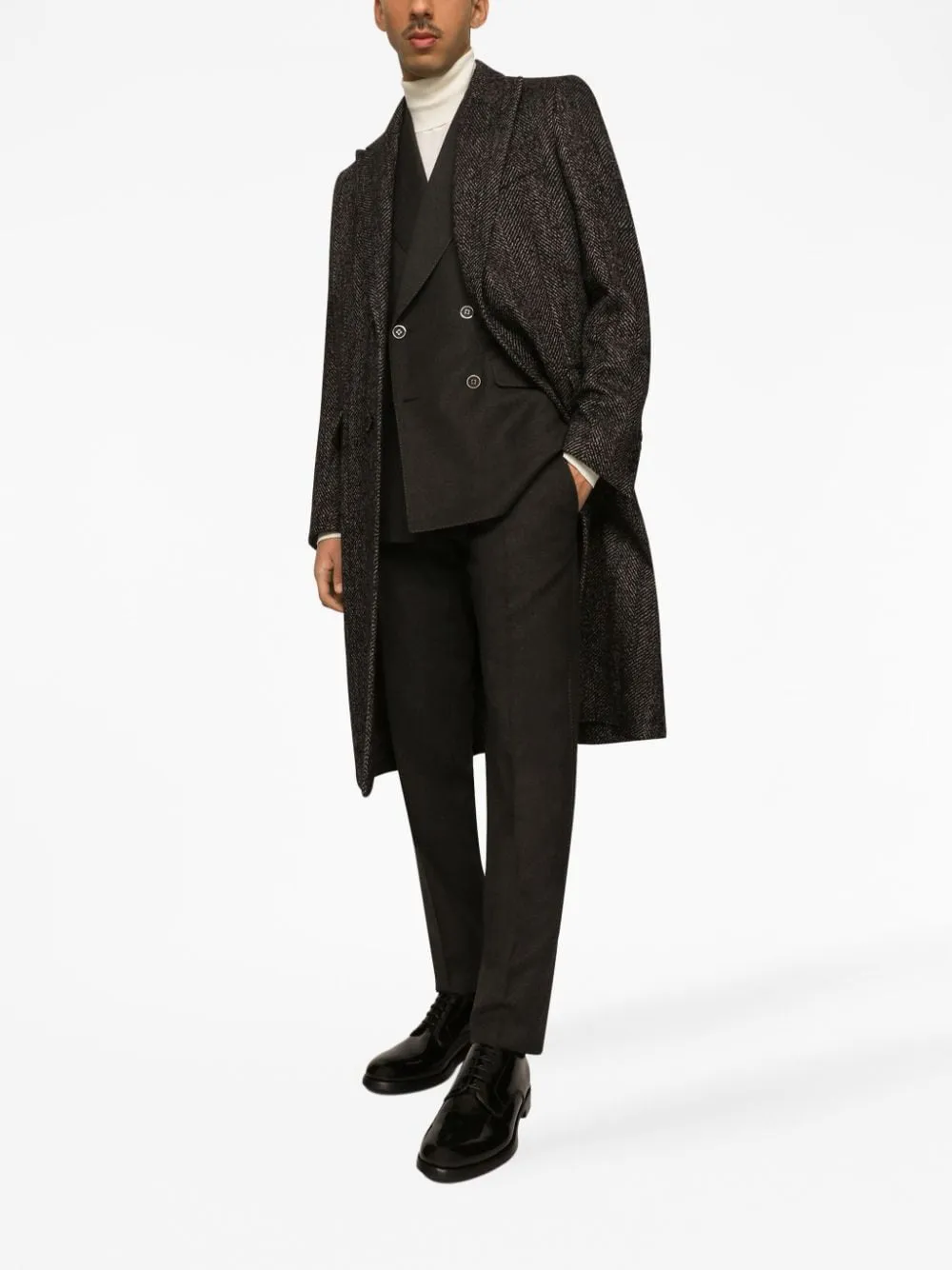 Dolce & Gabbana Coats Grey