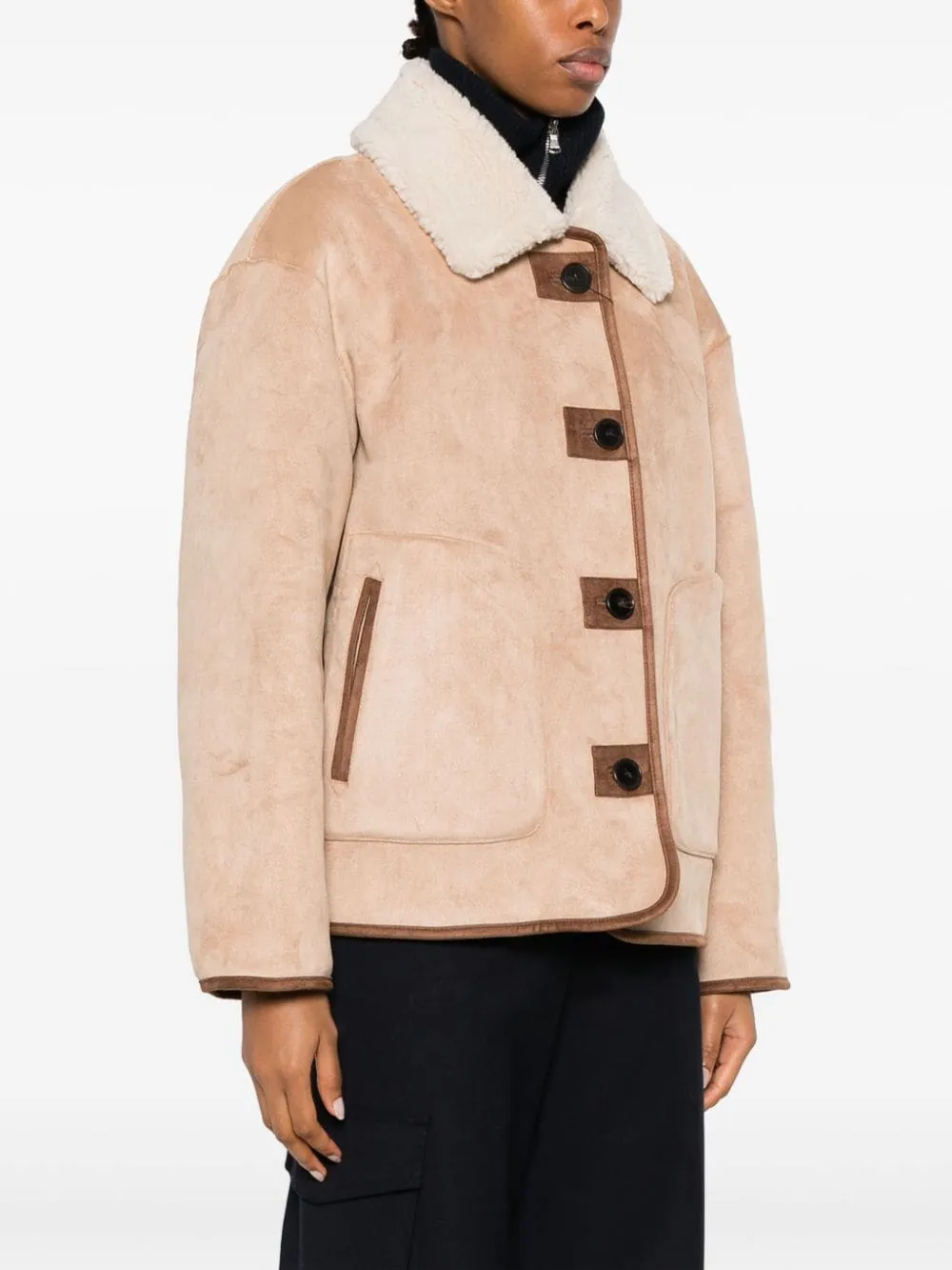 DUNST Coats Beige