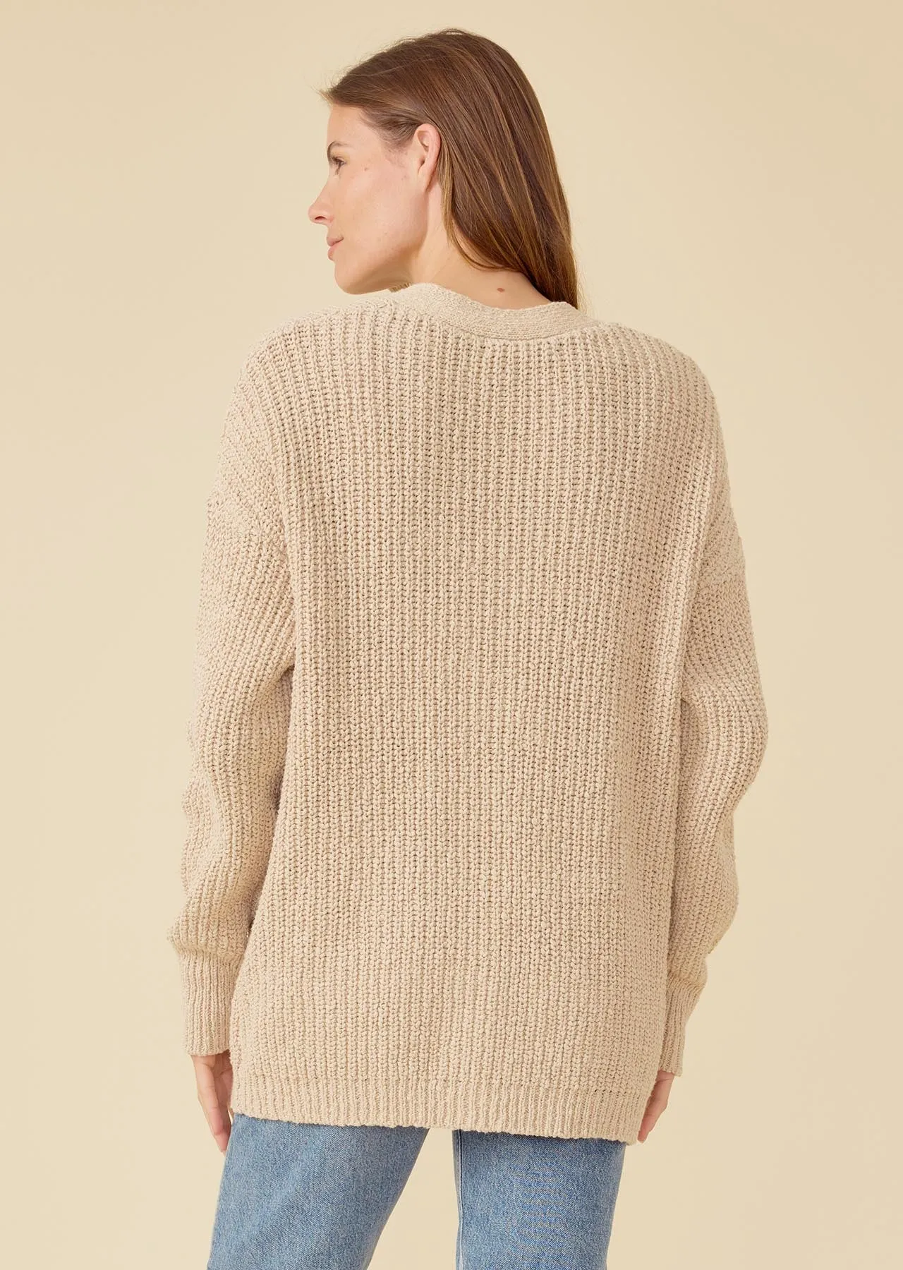 Ellie Cardigan - Oatmeal