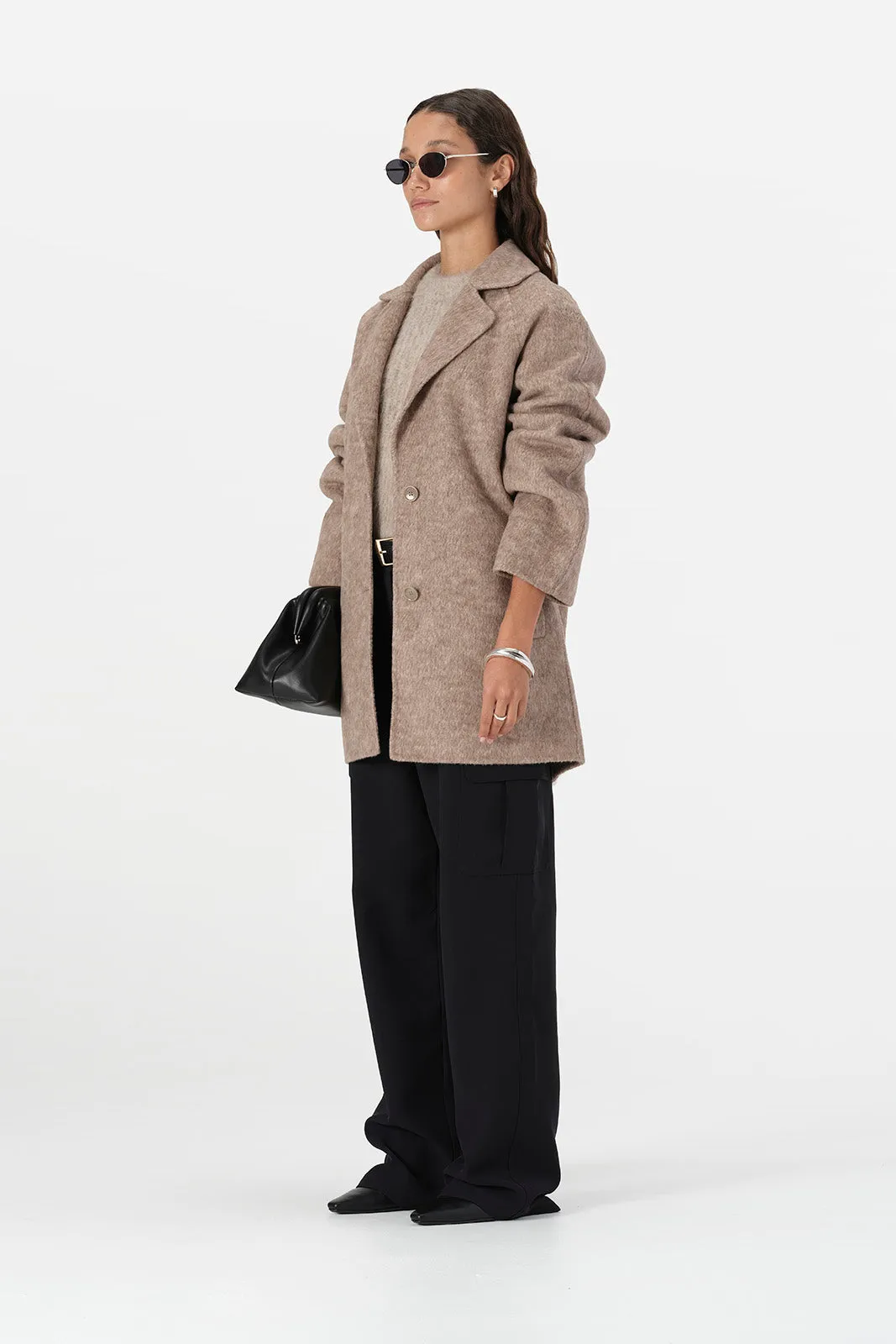 Esther Jacket Taupe Marle