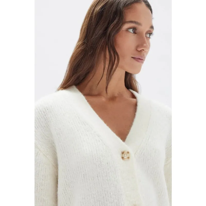 Evi Wool Cardigan | Cream