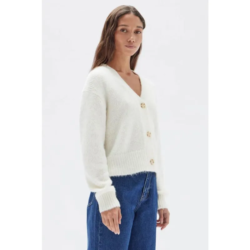 Evi Wool Cardigan | Cream