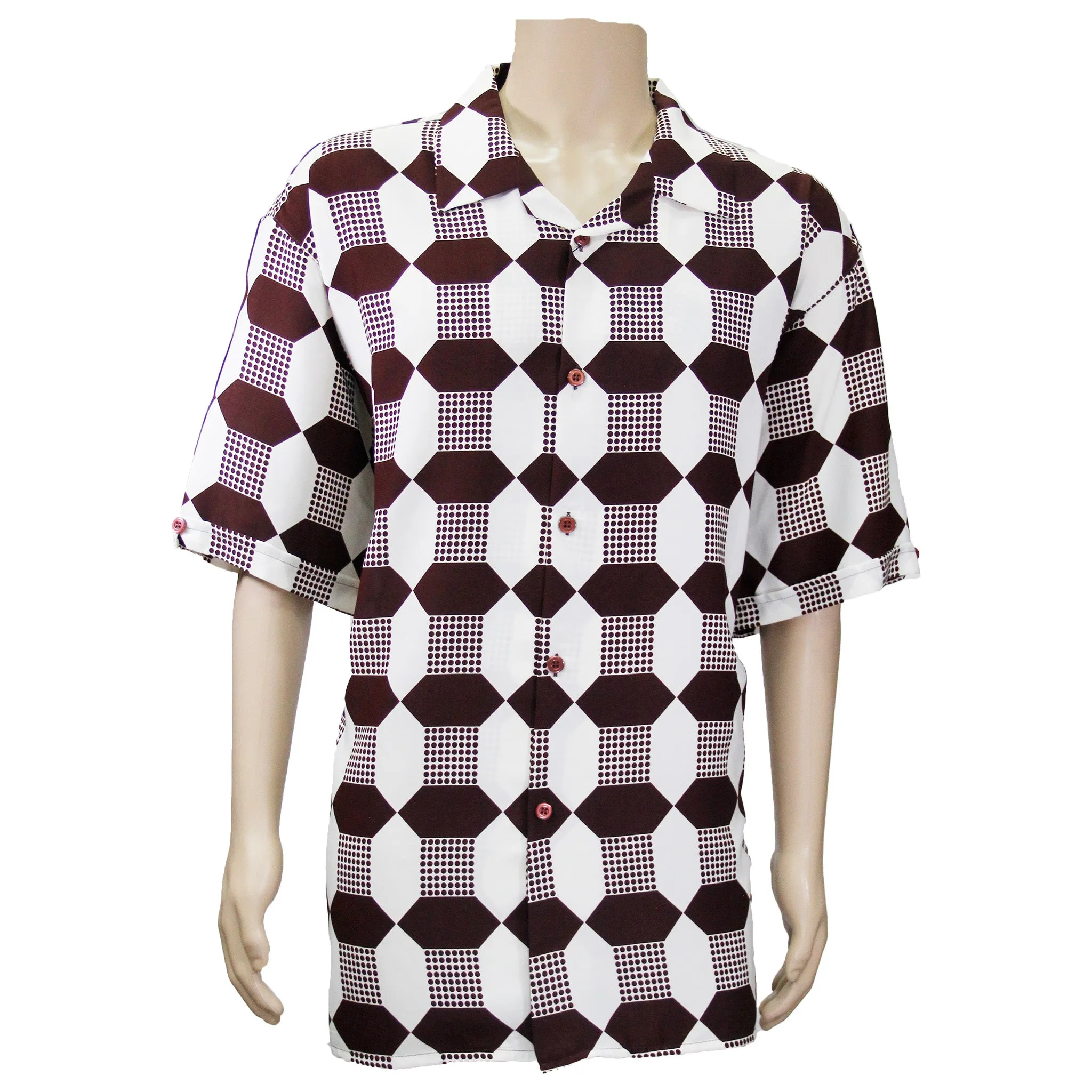 Geo Pronti Button Down Shirt (Big Men)