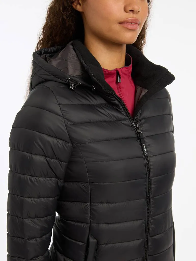 LeMieux Tilly Hooded Puffer Jacket Black