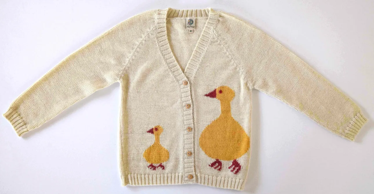 Nanay Kids Duck Cardigan