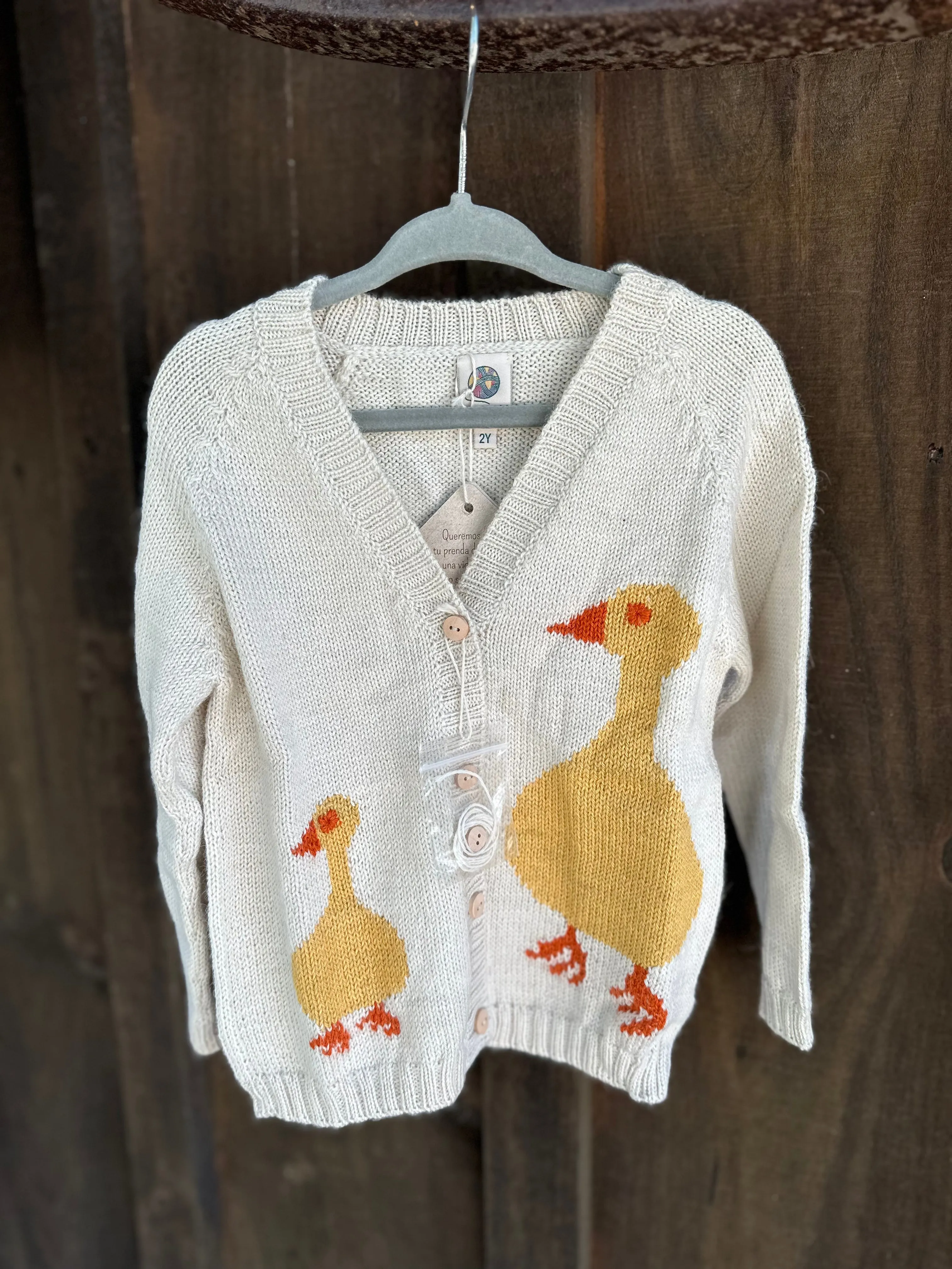 Nanay Kids Duck Cardigan