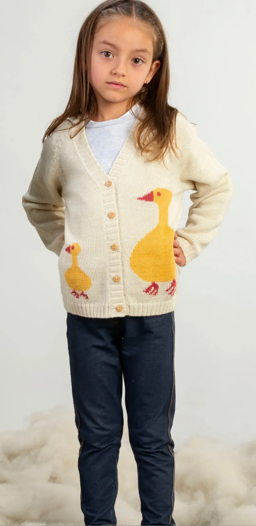 Nanay Kids Duck Cardigan