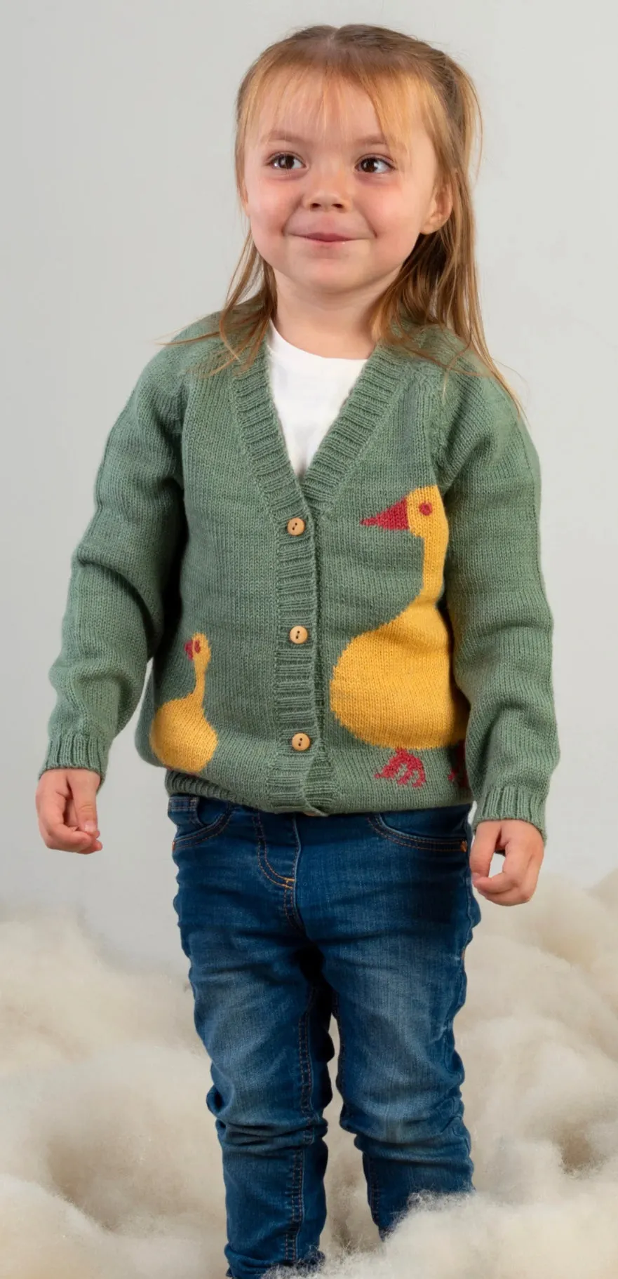 Nanay Kids Duck Cardigan