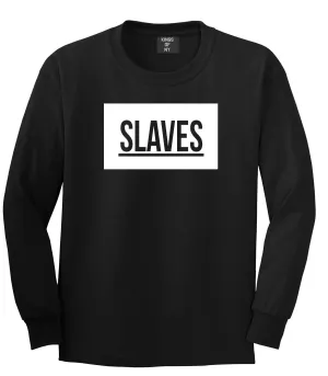 New Slaves Long Sleeve Boys Kids T-Shirt