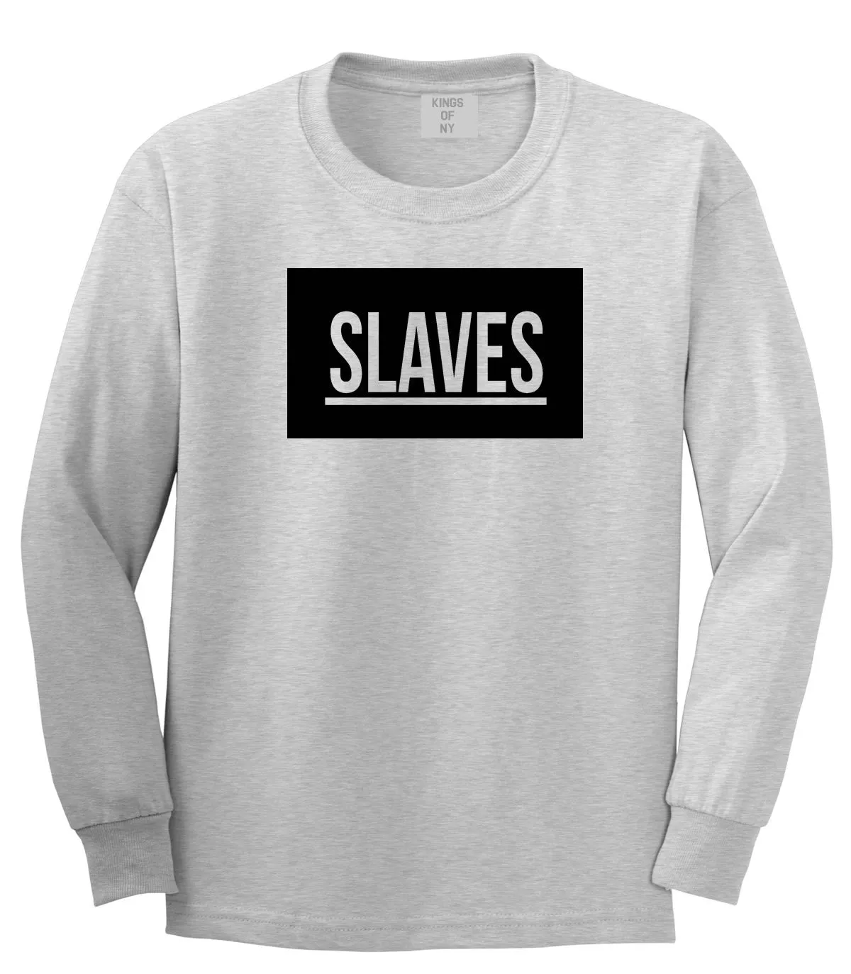 New Slaves Long Sleeve Boys Kids T-Shirt