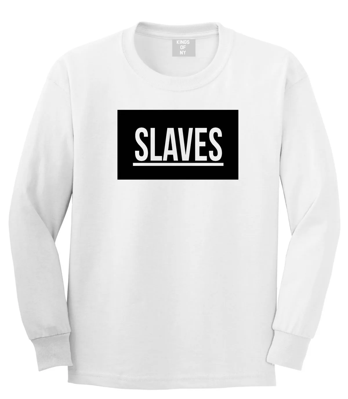 New Slaves Long Sleeve Boys Kids T-Shirt