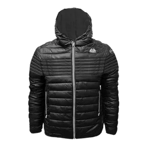 Northern Trek Men's Solid Puffer Hooded Jacket