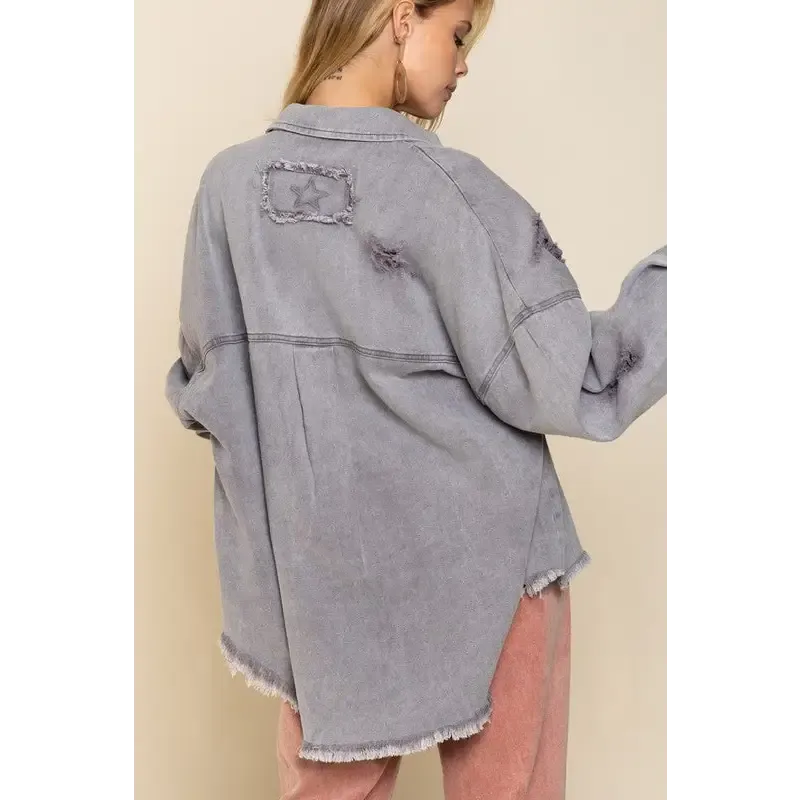 Pol Oversized Fit Shirt