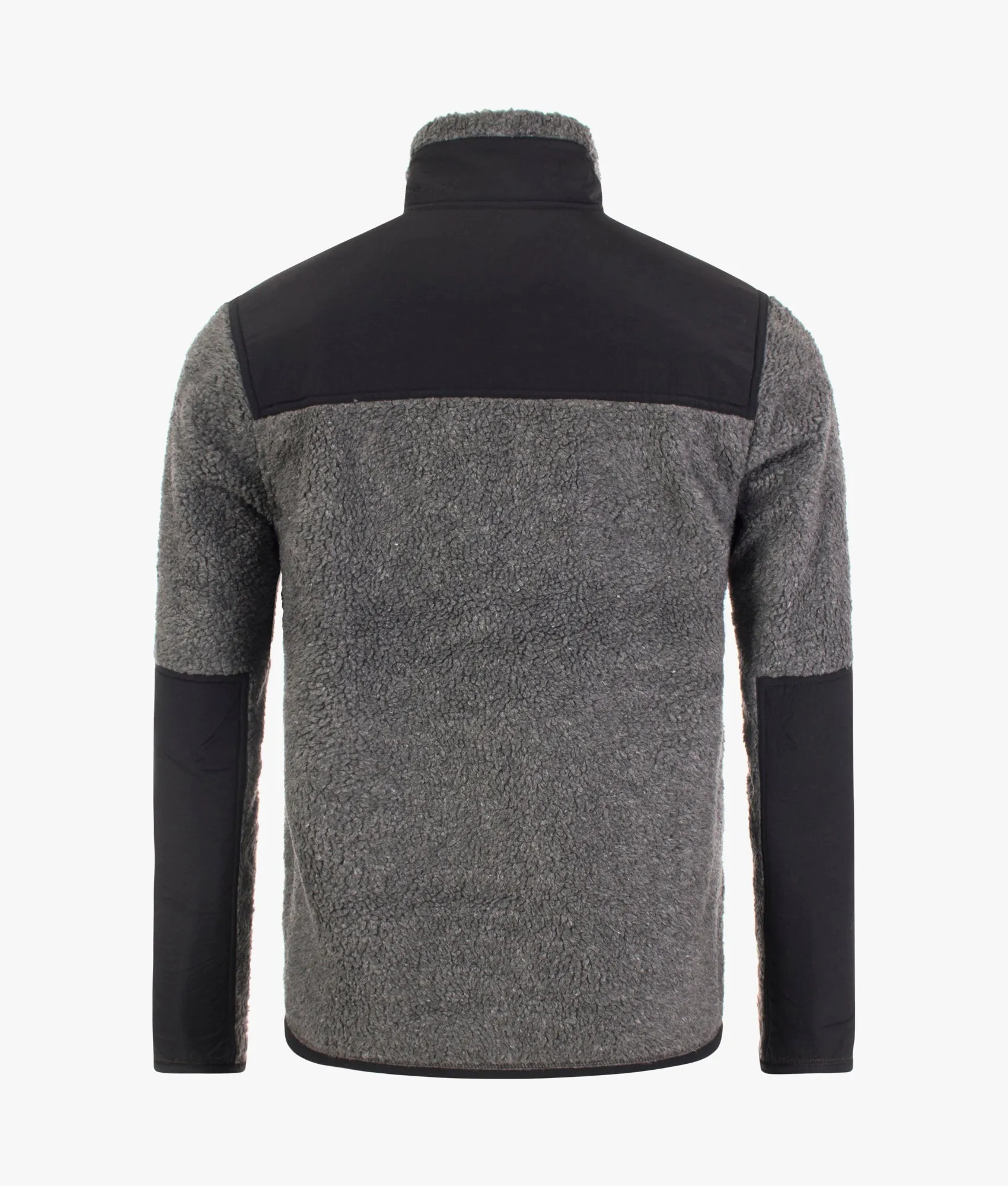 Relaxed Fit Hybrid Fleece Jacket