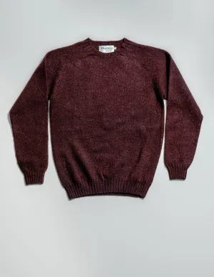 Slim-Fit Shetland Sweater - Noir