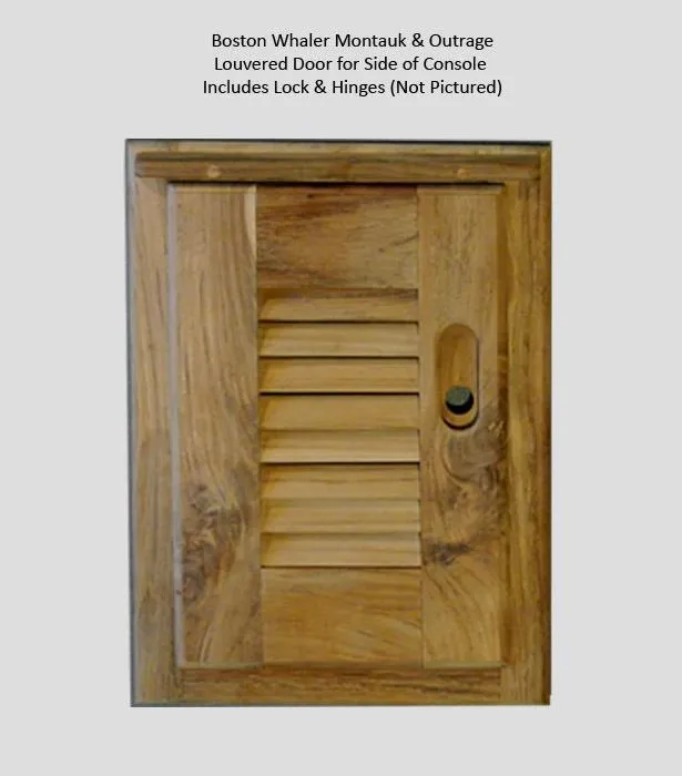 Teak Louvered Door (Small)