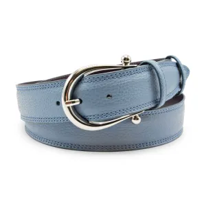 Tumbled Blue Fairy Casual Bogart Welt Bridle Belt