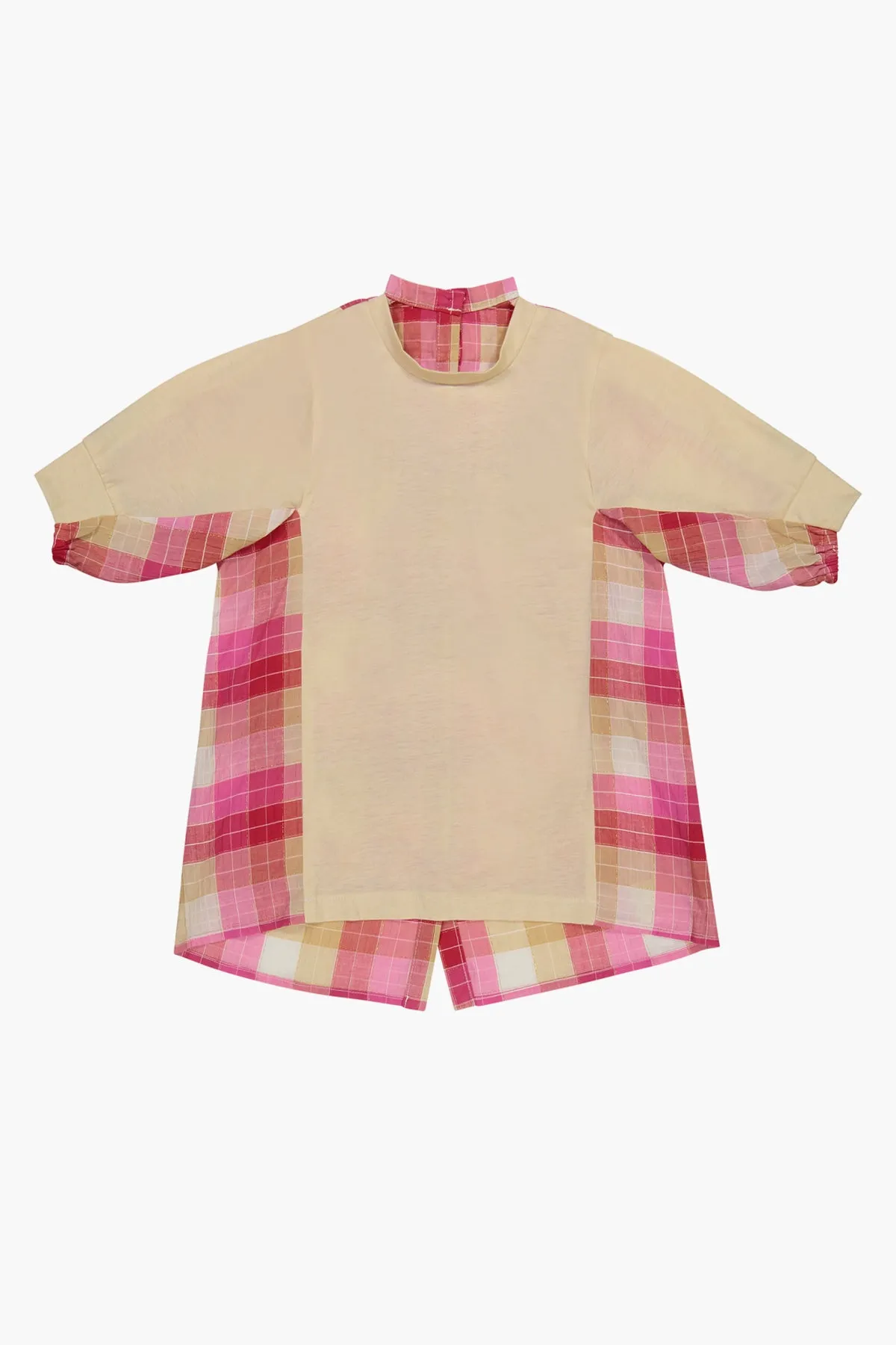 Vierra Rose Majorie Girls Dress - Pink Plaid