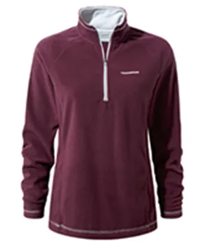 Winterberry - Seline half-zip microfleece