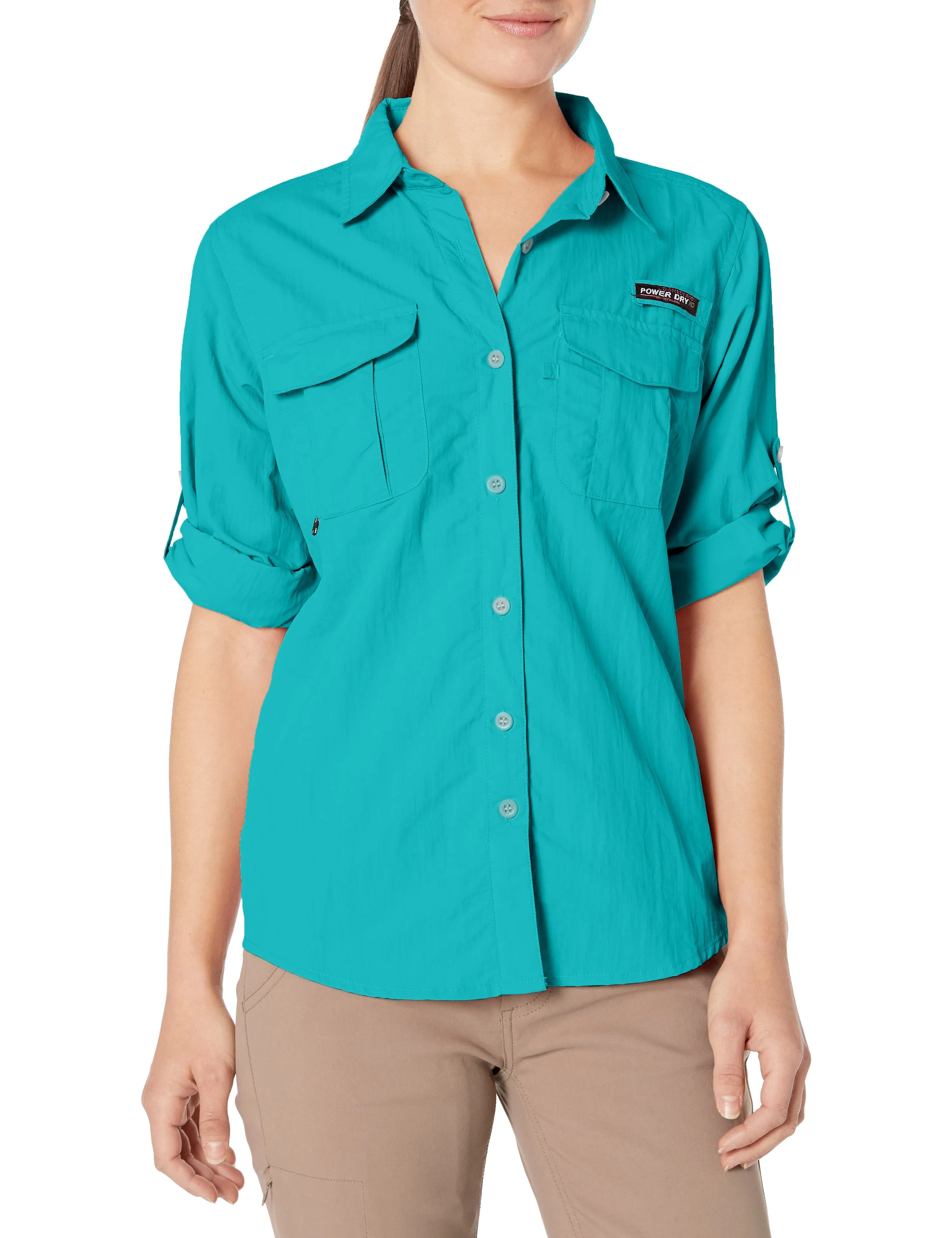 Women's UPF 50  UV Protection Long Sleeve Fishing Shirt